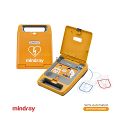 Mindray BeneHeart C1A Semi-Automatic AED (2) Mindray BeneHeart C1A semi-automatic AED with visual and voice guidance for emergency defibrillation