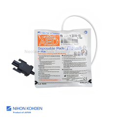 Nihon Kohden disposable defibrillator pads for adult and child use with Cardiolife AED devices