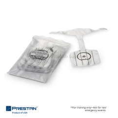 Prestan Professional 50Pcs Infant Face-Shield/Lung