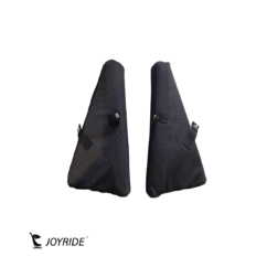Joyride lateral support pads designed to improve side posture alignment and trunk stability for children with cerebral palsy and mobility challenges.